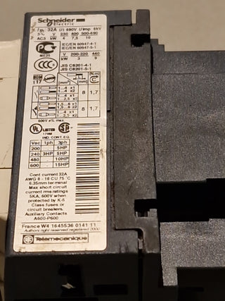 Schneider elektrisch Télémécanique Lc1d18 Schütz6