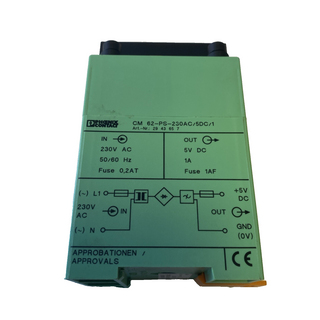 Phoenix Contact CM 62-PS-230AC/5DC/1 Netzteil | Art.-Nr. 2943657 | Gebraucht0