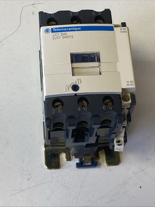Telemecanique LC1D4011 Leistungsschütz / Contactor - 110V AC - 40A - TeSys D0