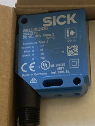 Sick WS12-3D2430 Einweg-Lichtschranke (Sender) 2041879 M12 Neu2