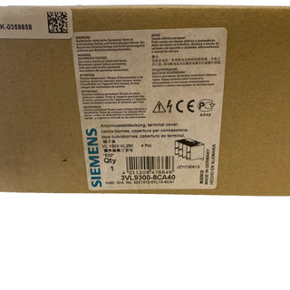 Siemens 3VL9300-8CA40 Klemmenabdeckung VL160X/250 neu IP302