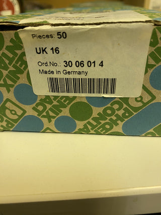 50x NEU Phoenix Contact UK 16 (3006014) Durchgangs-Reihenklemme1