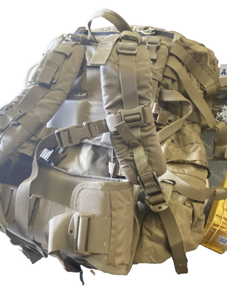 Original USGI USMC FILBE Pack System Rucksack Komplett Coyote Brown Marine Corps