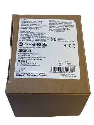 5x Siemens LZS:RT4A4L24A Steckrelais Komplettgerät0