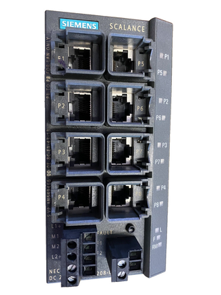 Siemens SCALANCE X208 – Managed Industrial Ethernet Switch (6GK5208-0BA10-2AA3)1