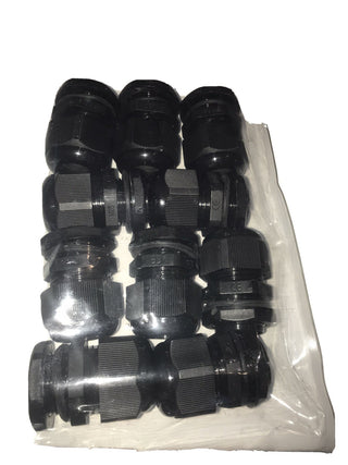 HellermannTyton NGM25-BLK M25 Kabelverschraubung 13-18mm Schwarz (Pack 100