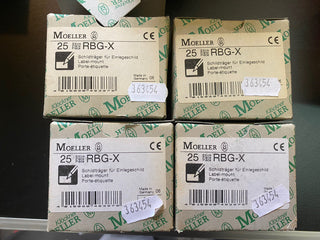 4x Moeller 25 stück RBG-X Schildträger0