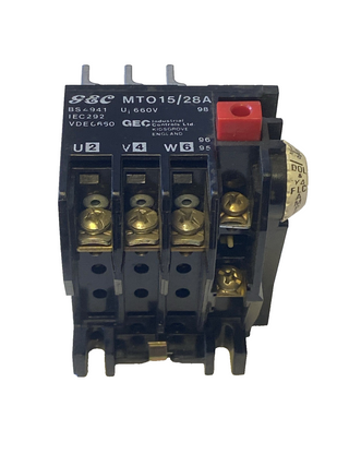 GEC MTO15/28A Thermisches Überlastrelais Motorschutzrelais | Top Zustand!0