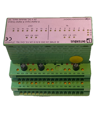 PHOENIX CONTACT INTERBUS IB STME 24 DIO 8/8/3-2A-V3 Ord.No.: 2724627 SPS Modul2