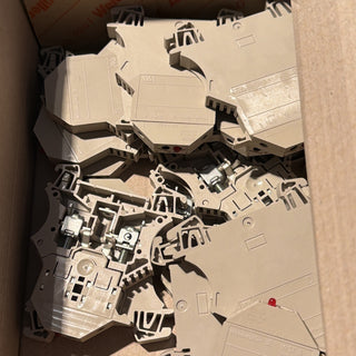 14X Weidmüller - Sicherungs-Reihenklemme Sicherungsklemme WSI 6/LD 10-36VDC/AC4