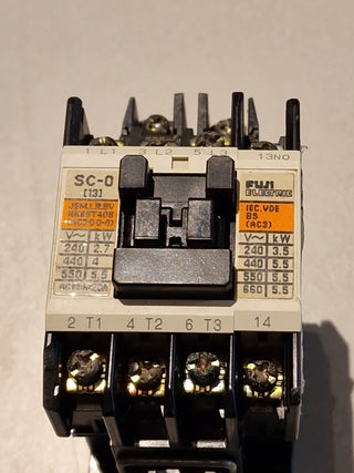 Fuji Electric SC-0 (13) Schütz 110V/120V AC Spule Schütz GEBRAUCHT0