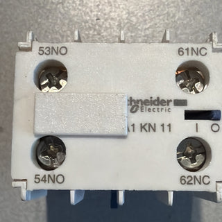3x Schneider Electric LA1KN11 Hilfsschalterblock – GEBRAUCHT0