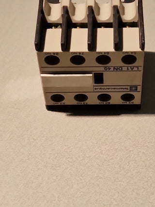 4x Telemecanique Hilfsschalterblock LA1DN40 auxiliary contact block LA1 DN 40,#93