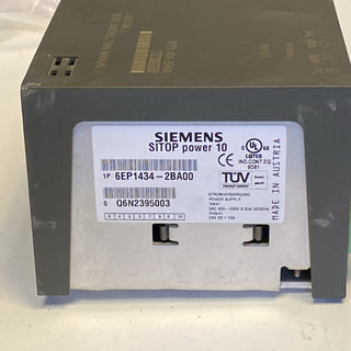 Siemens SITOP Power 10 Netzgerät (6EP1434-2BA00) – 24V / 10A0