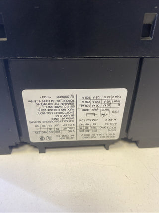Siemens SIRIUS Leistungsschütz 3RT1044-1BB40 | 30kW 65A | 24V DC | Baugröße S37