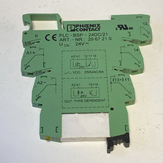 Phoenix Contact PLC-BSC-24DC/21 14mm Relaissockel 2 Stück PLC-INTERFACE gebrauch0