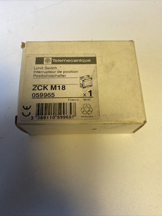 Schneider ZCKM18 ZCKM-Positionsschaltergehäuse 1Ö+1S Sprungfunktion Pg 113