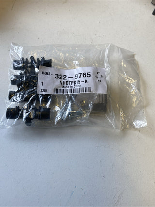 MH Connectors MHDTPK15-K D-Sub Gehäuse | 15-polig | Gerade | NEU & OVP