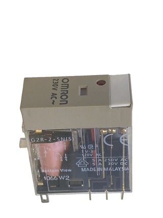 10x Omron G2R-2-SN 230VAC (S) Relais | NEU & Unbenutzt (ohne OVP)