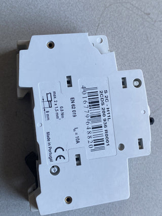 ABB S201 P K10A Leitungsschutzschalter – Gebraucht4
