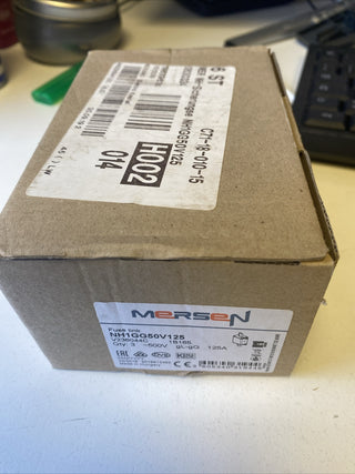 Mersen NH 1B165 Sicherungseinsatz Gr.1 125A 500V gG 3St neu