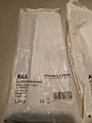 2x ABB Striebel & John TZ603 Montageleiste T=350mm Zubehör für TwinLine ...#80