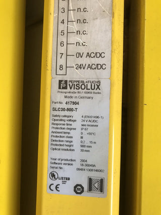 Pepperl+Fuchs SLC30-900 Set Sicherheitslichtvorhang Lichtgitter (Sender & Empfän0