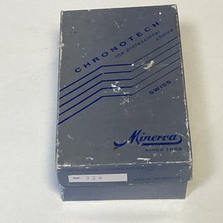 Minerva Chronotech Swiss 324 digitale Stoppuhr – Profi-Qualität – Vintage/Gebrau8