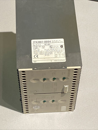 Siemens Schützsicherheitskombination 3TK2807-0BB4 | 24V DC | Einstellbare Zeitv5