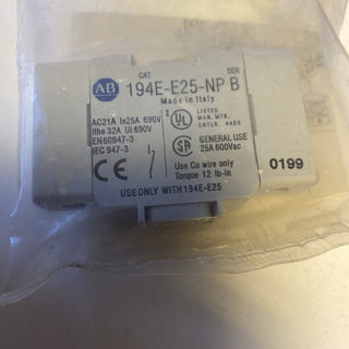 Allen Bradley 194E Hilfskontakt für Lasttrennschalter2