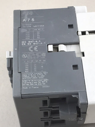ABB A75-30 Contactor 220-230V 50Hz / 230-240V 60Hz2