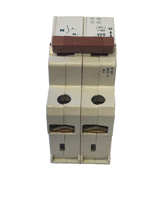 Eaton Moeller FAZ-G4/2 Leitungsschutzschalter | 2-polig 4A | BS 3871 | Gebraucht3