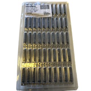 50x Molex / FCT High-Density D-Sub Buchse 44-polig (MPN: 1731130063) – NEU & OVP