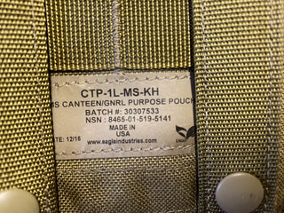 Us Army USGI Khaki MOLLE Mesh Kantinentasche7