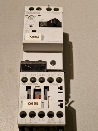 Siemens 3RV1011-1FA10 Leistungsschalter+3RT1016-1BB410