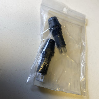 2X Geschlossener Sicherungshalter, 5 x 20 mm, Schlitz/Fingergrip,2
