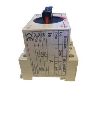 ASTR633N 666581 GENERAL ELECTRIC ASTER Drehschalter 63A 3S+Ö 415Vac4