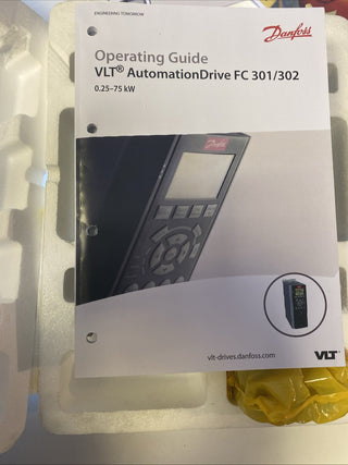 Danfoss VLT AutomationDrive FC-302 0,37kW 200-240V Frequenzumrichter 131B0246 NE4