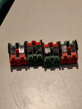 4x Square D / Telemecanique Kontaktblock Class 9001 Type DB 11 – Gebraucht4