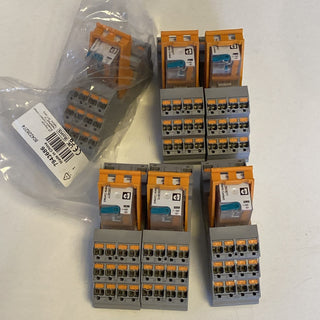 6x Phoenix Contact 2903677 Relais + 2900934 RIF-2-BPT/4x21 Relaissockel6