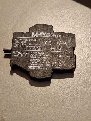 4xKlöckner Moeller Lampenfassungselement EF IEC 9470