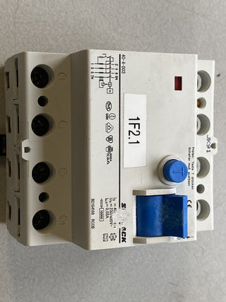 Schrack 40/4/003 – FI‑Schutzschalter 40 A 30 mA – 4‑polig RCD6