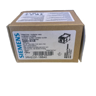 Siemens SIRIUS Hilfsschütz 3RH2131-1BB40 | S00 | 3S+1Ö | 24V DC | NEU & OVP0