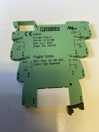 Phoenix Contact PLC-BSC-12DC/21 (Set aus Sockel + Relais)1