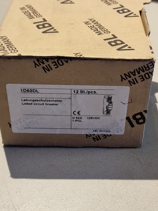 ABL Sursum 1D60DL Leitungsschutzschalter 60A 277VAC neu7