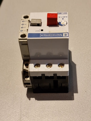 Telemecanique GV1-M05 Motor Überlastung Schutz Starter 0.63-1A Amp2