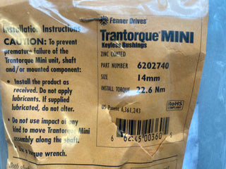 Trantorque Mini 14mm Keyless Bushing (6202740) – NEU & OVP0