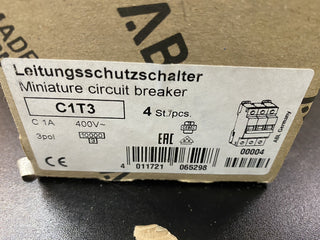 ABL Sursum C1T3 Leitungsschutzschalter 1-polig 1A Charakteristik C 10kA – NEU0