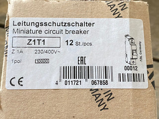 ABL Sursum Z1T1 Leitungsschutzschalter 1P 1A 230/400V neu1