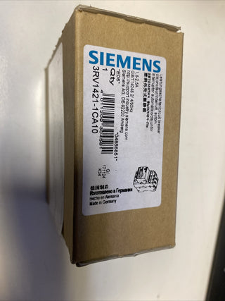 Siemens SIRIUS 3RV1421-1CA10 Leistungsschalter 1,8-2,5A | Trafoschutz | NEU/OVP1